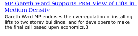 MP Gareth Ward Supports PRM