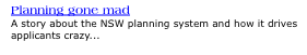 Planning gone mad